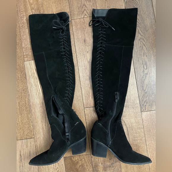 Aldo Knee High Black Boots - Picture 3 of 3